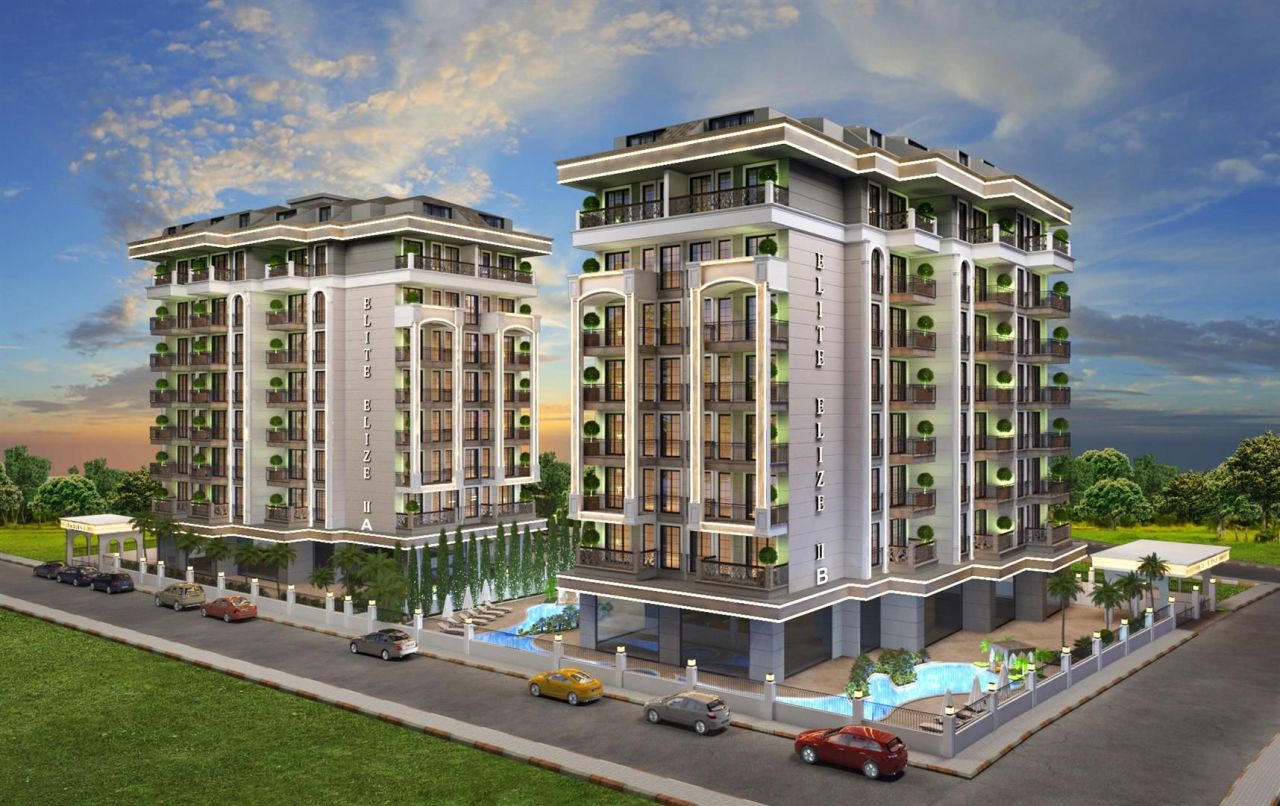 Wohnung in Alanya, Türkei, 82 m² - Foto 1