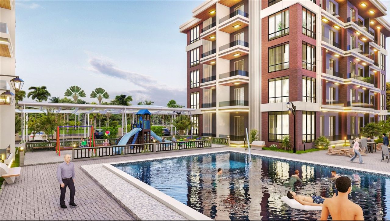 Wohnung in Antalya, Türkei, 46 m² - Foto 1
