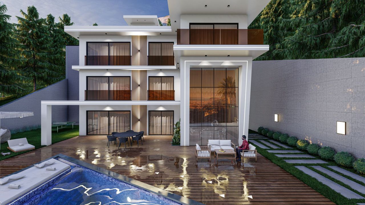 Villa in Alanya, Türkei, 320 m² - Foto 1