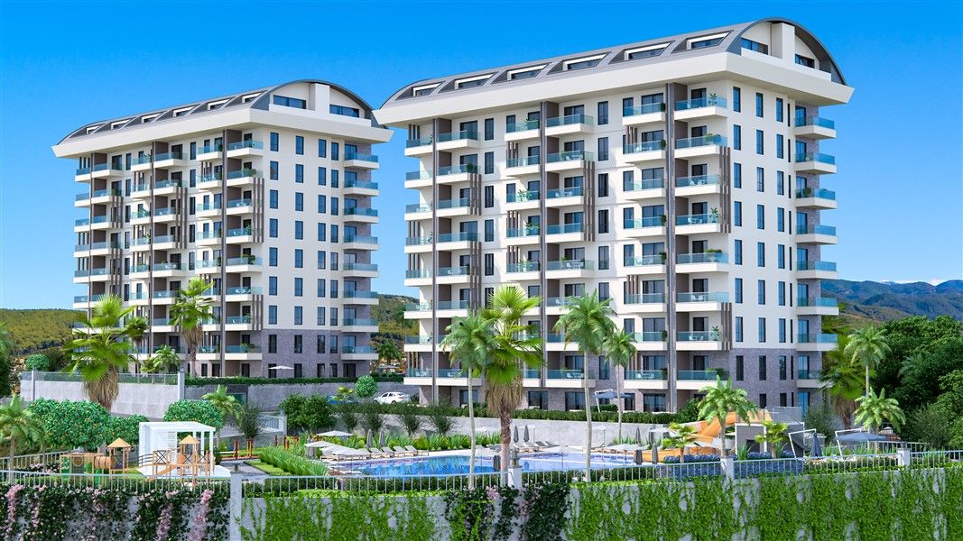 Wohnung in Alanya, Türkei, 48 m² - Foto 1