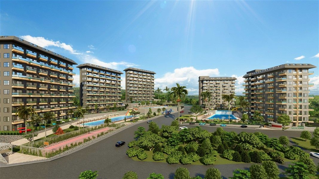 Wohnung in Avsallar, Türkei, 55 m² - Foto 1