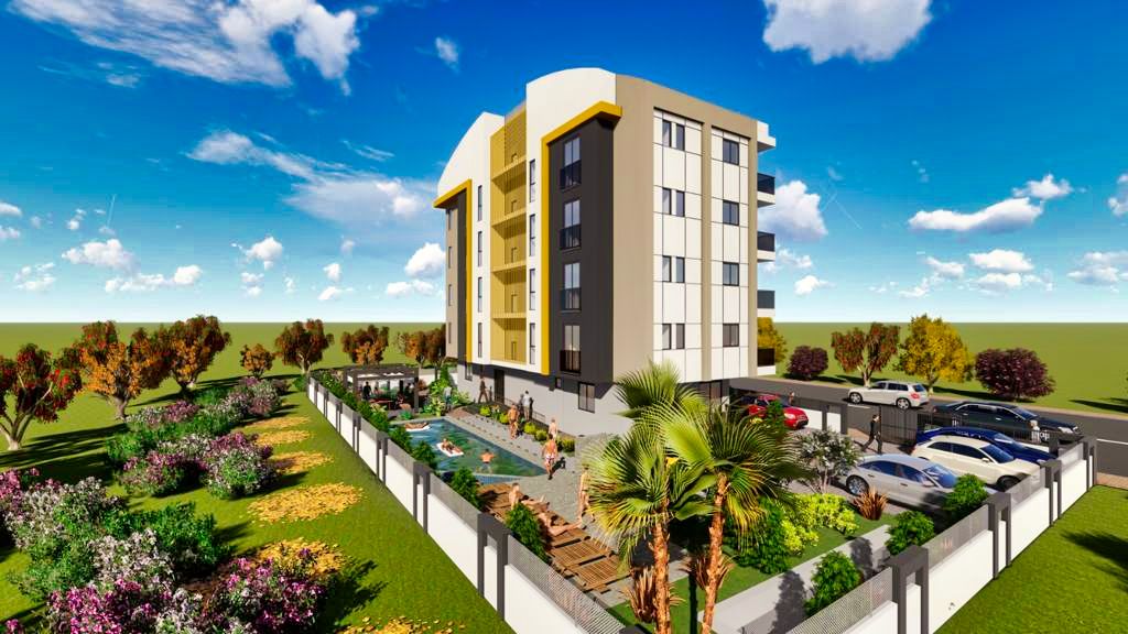 Flat in Antalya, Turkey, 55 m² - picture 1