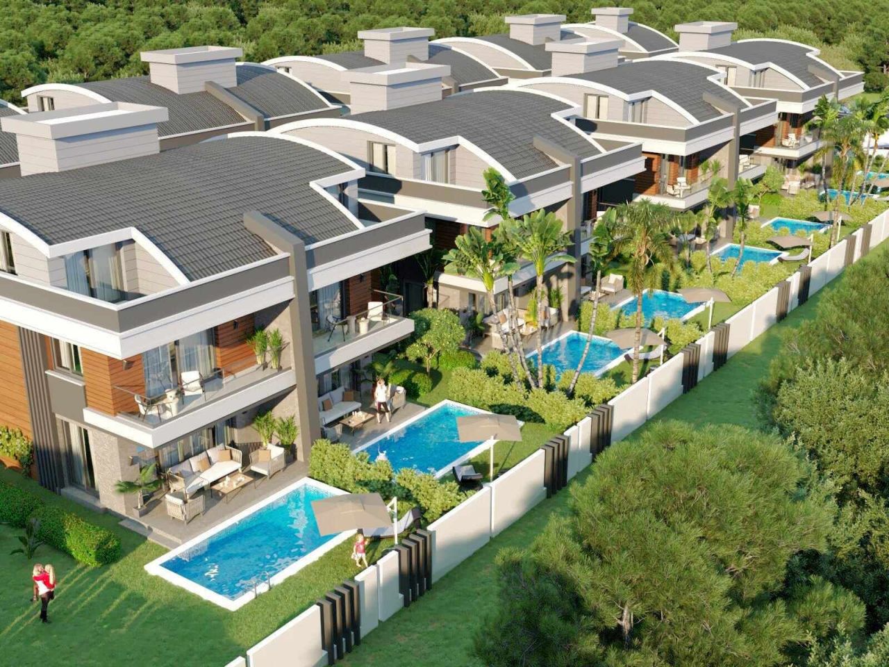 Villa in Antalya, Türkei, 300 m² - Foto 1
