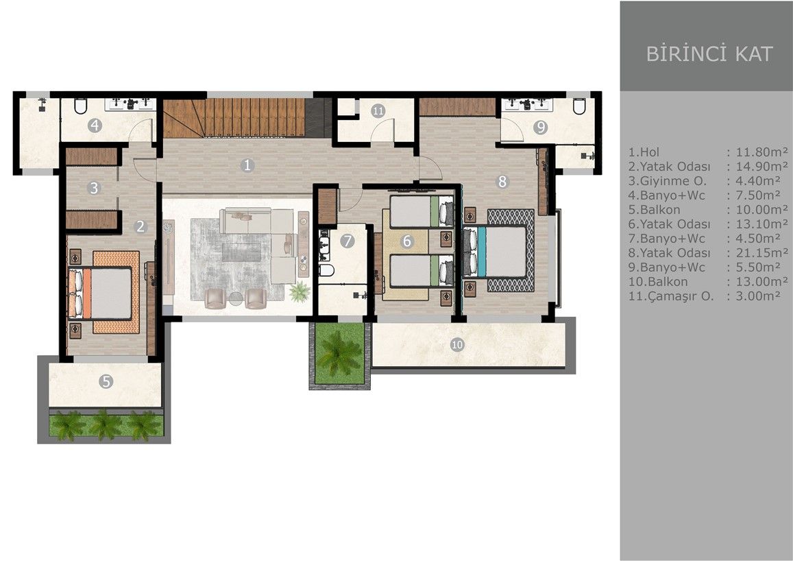 Villa Altintash, Turkey, 500 m² - picture 2