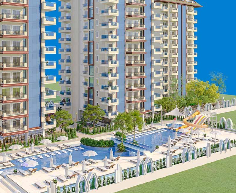 Wohnung in Alanya, Türkei, 59 m² - Foto 2