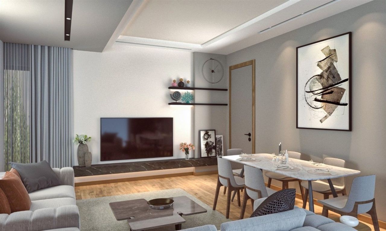 Piso en Antalya, Turquia, 55 m² - imagen 2