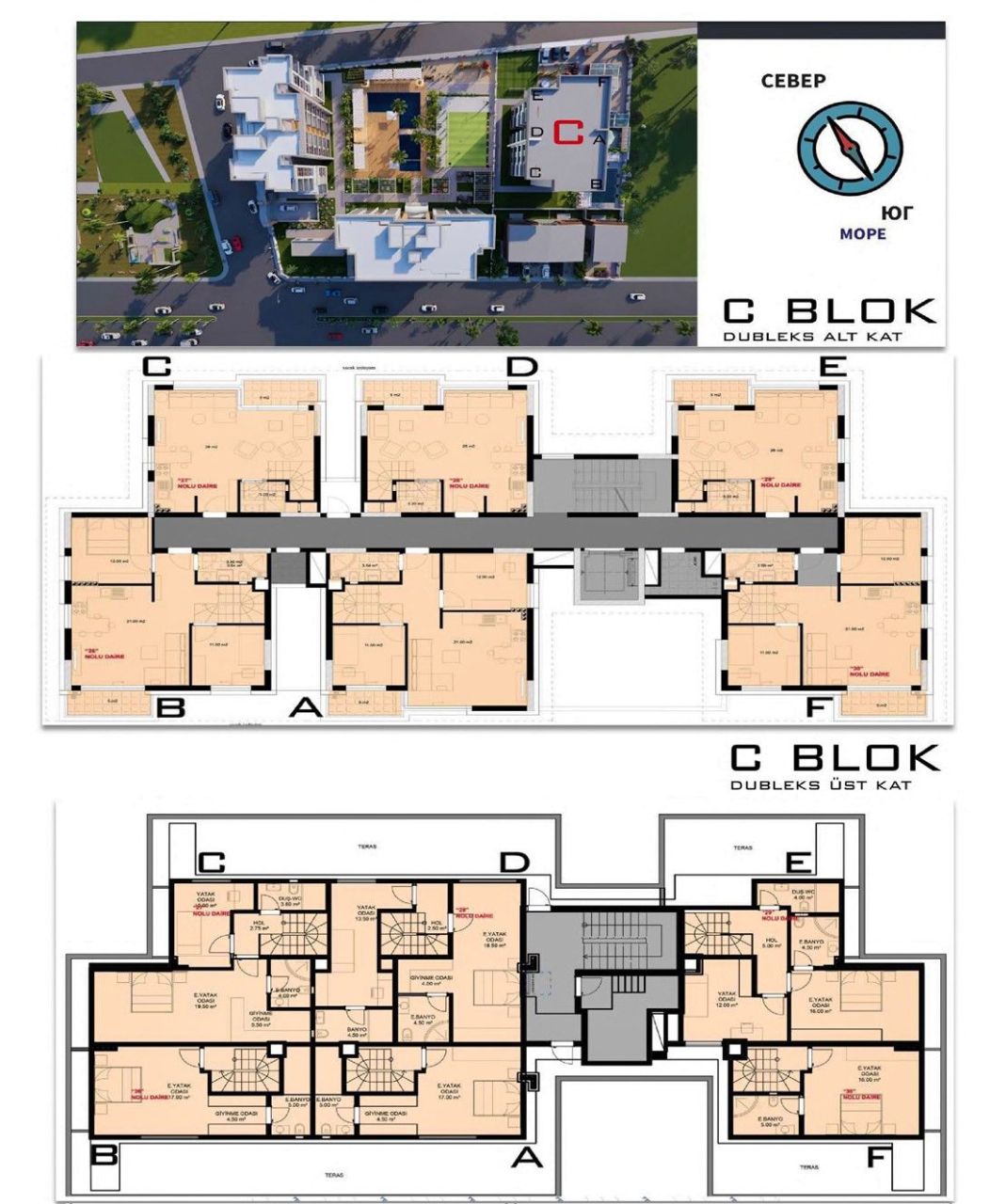Wohnung Altintash, Türkei, 52 m² - Foto 3