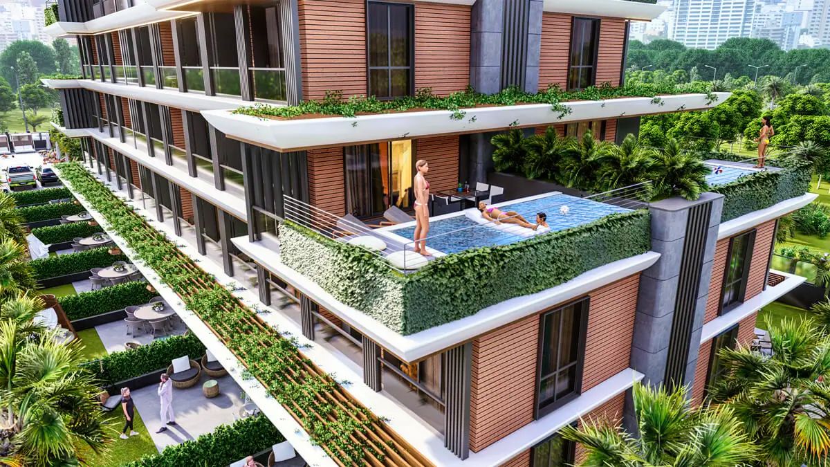 Wohnung Altintash, Türkei, 40 m² - Foto 3