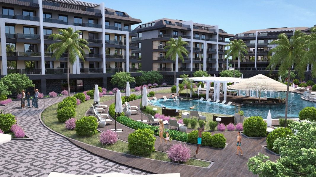 Wohnung in Alanya, Türkei, 57 m² - Foto 3