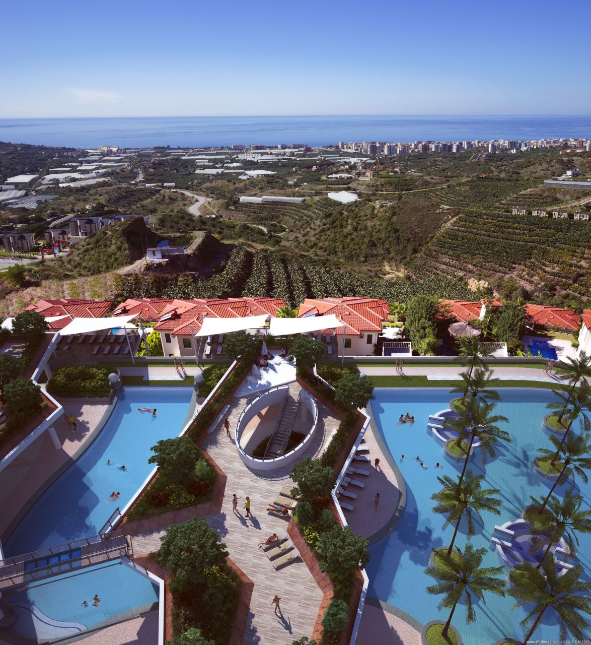 Piso en Alanya, Turquia, 60 m² - imagen 9