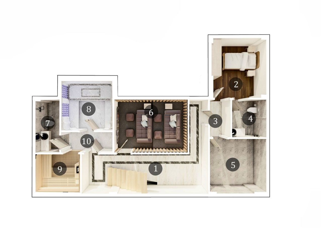 Villa a Antalya, Turchia, 158 m² - foto 10