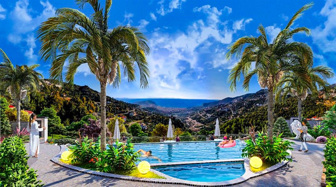 Attico a Alanya, Turchia, 118 m² - foto 14