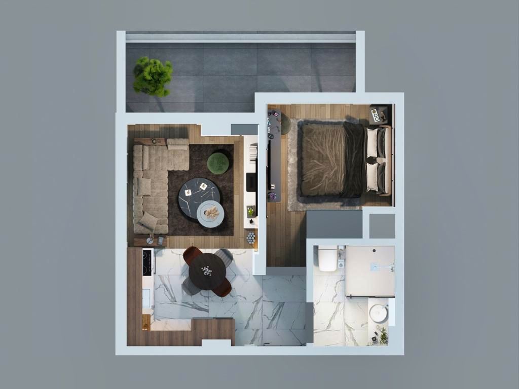 Appartamento Altintash, Turchia, 40 m² - foto 15