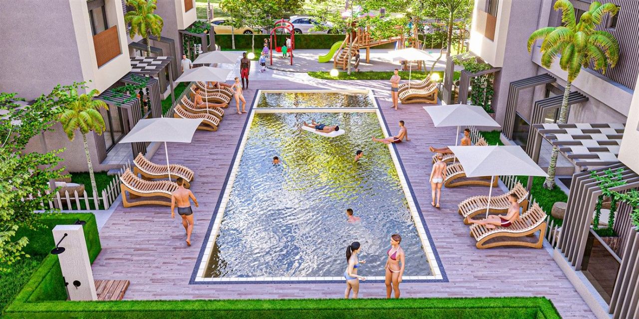 Piso en Antalya, Turquia, 65 m² - imagen 17