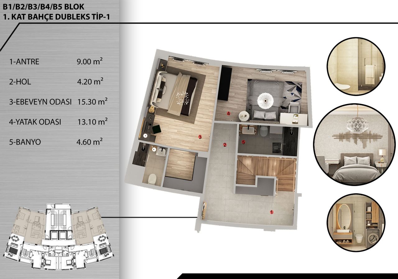 Piso en Antalya, Turquia, 120 m² - imagen 18