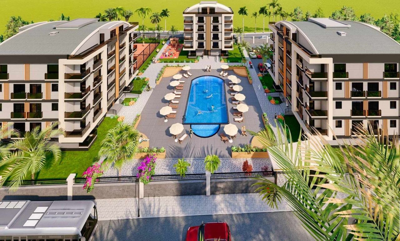 Appartamento a Antalya, Turchia, 50 m² - foto 19