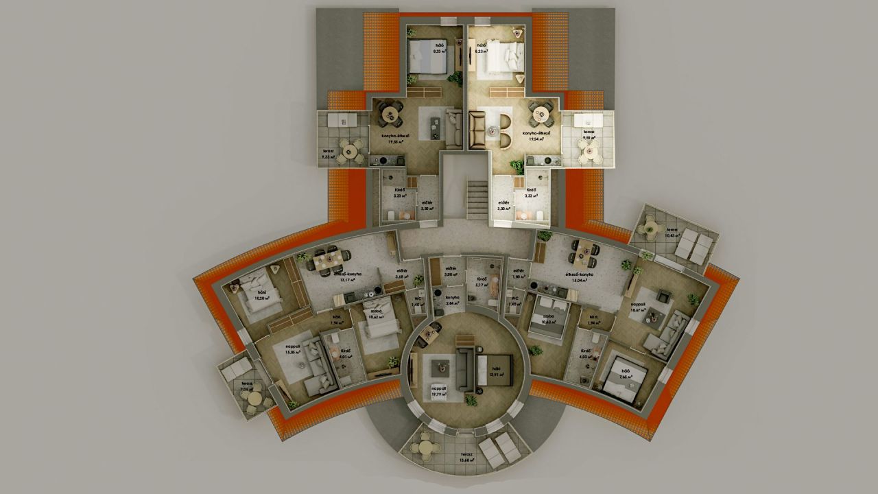 Apartamento en Zalacsány, Hungría, 43 m² - imagen 9