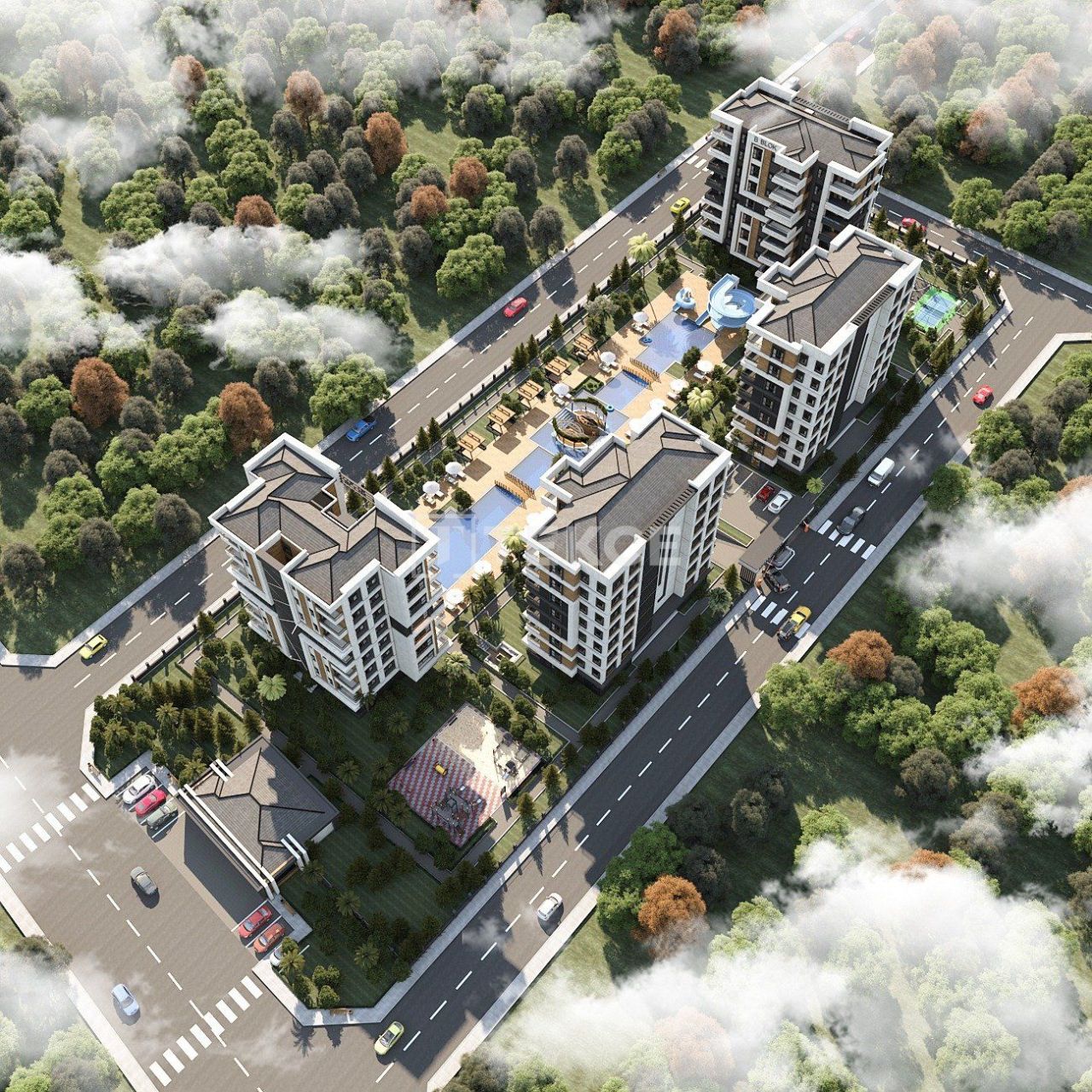Appartamenti a Antalya, Turchia, 120 m² - foto 1