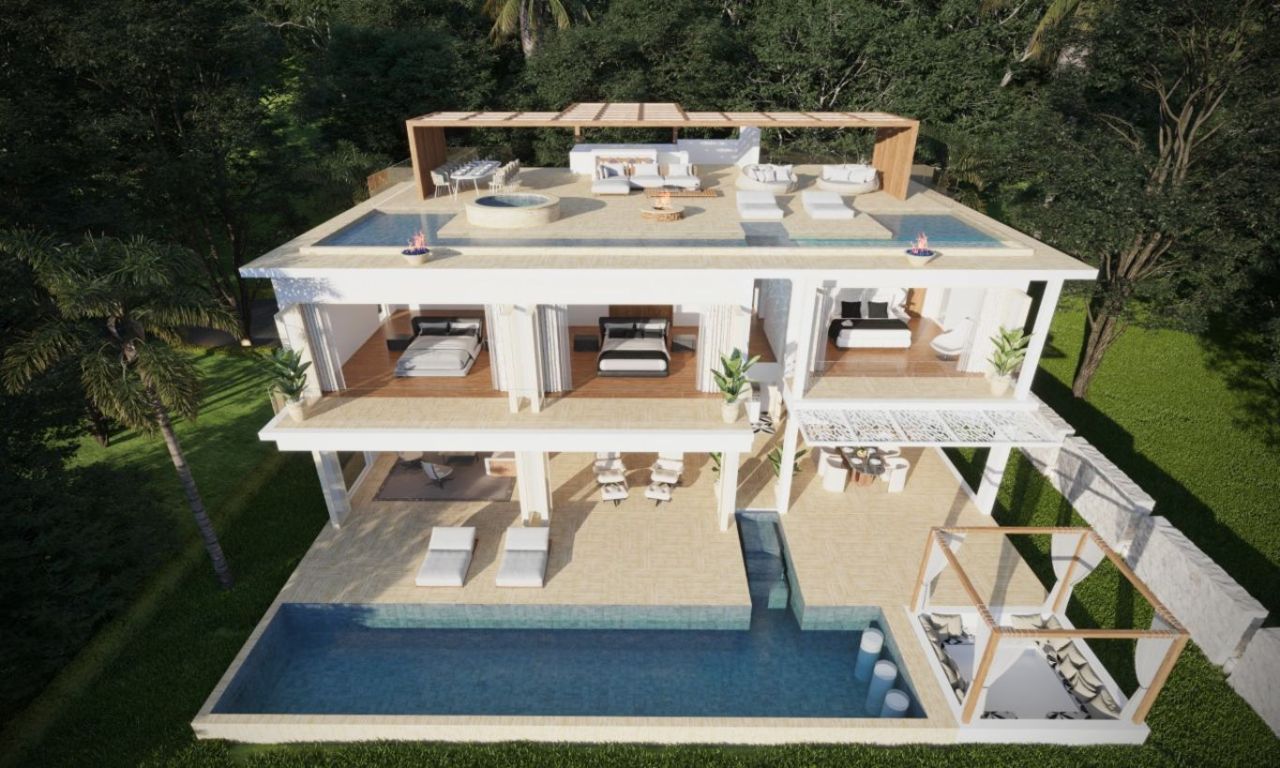 Villa en la Playa de Layan, Tailandia, 855 m² - imagen 1