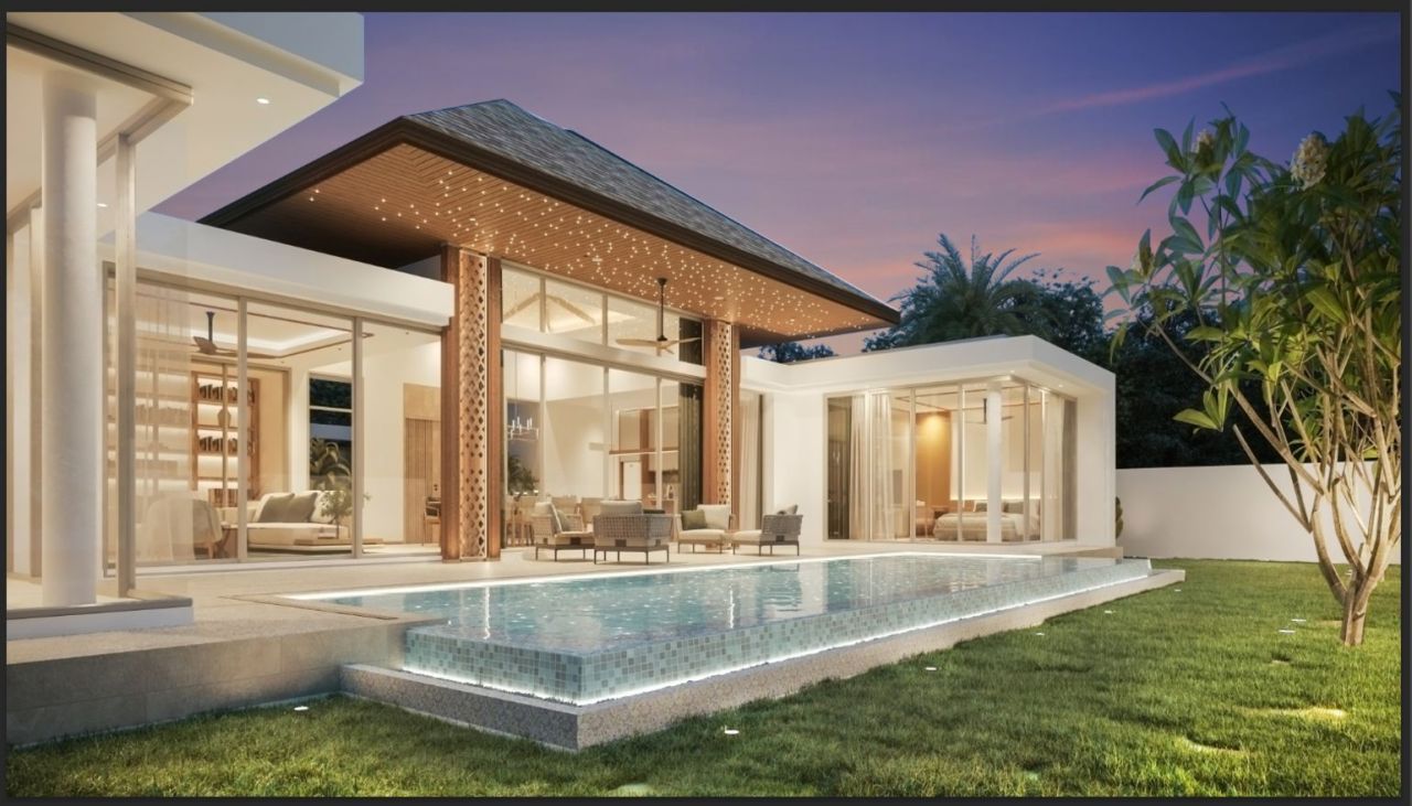 Villa en Thalang, Tailandia, 307 m² - imagen 1