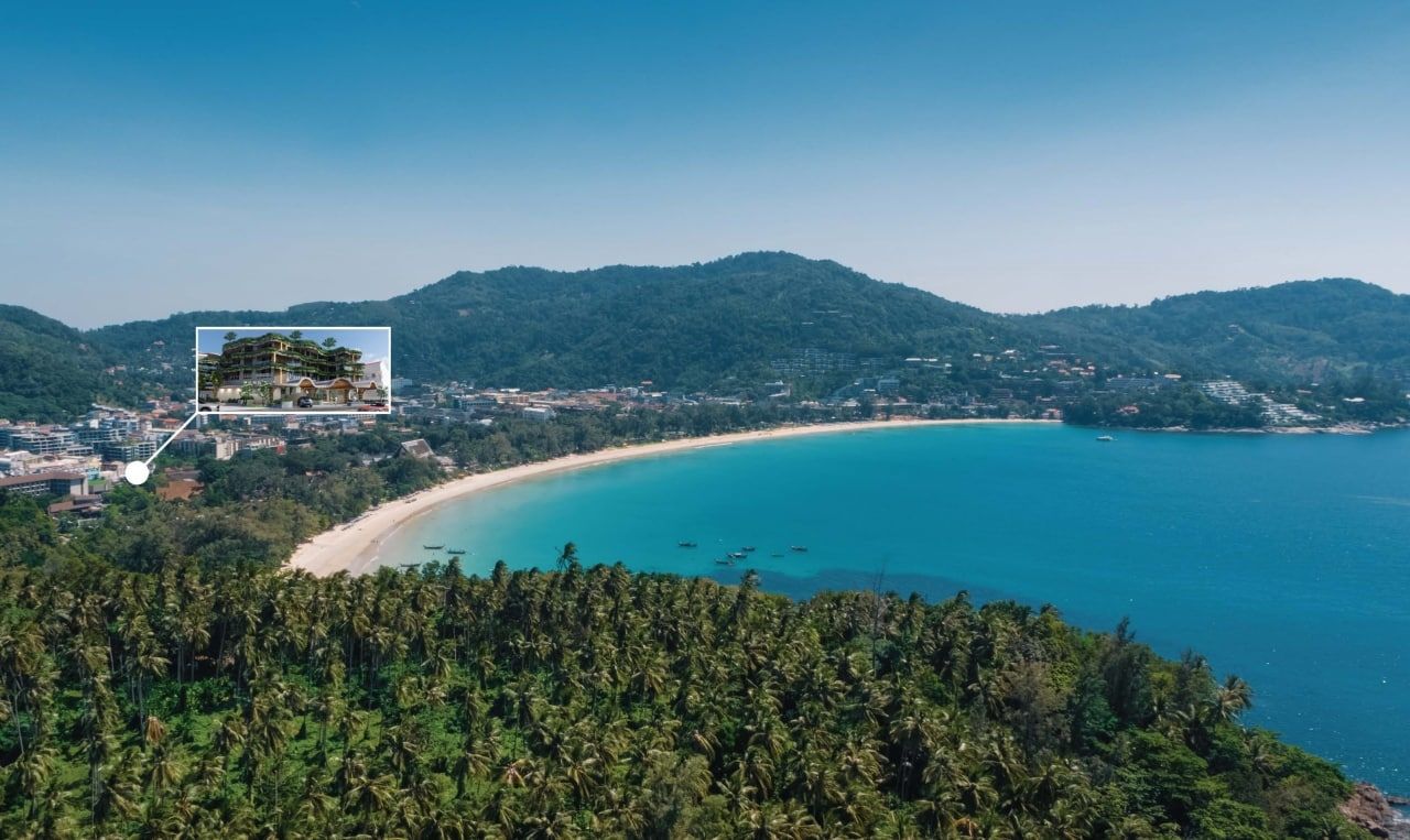 Appartamenti sulla spiaggia di Kata, Thailandia, 32 m² - foto 6