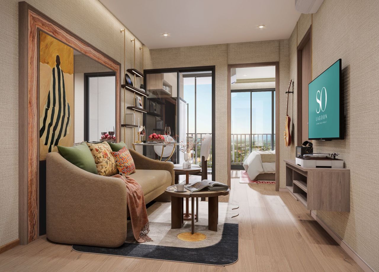 Appartamenti sulla spiaggia di Bang Tao, Thailandia, 28 m² - foto 11