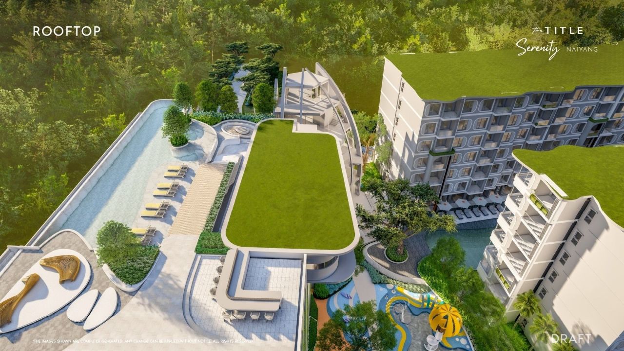 Appartamenti sulla spiaggia di Nai Yang, Thailandia, 27 m² - foto 12