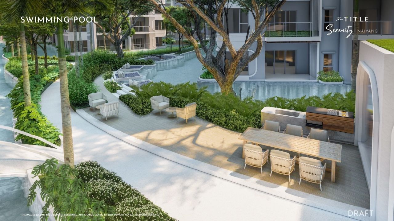 Appartamenti sulla spiaggia di Nai Yang, Thailandia, 27 m² - foto 13