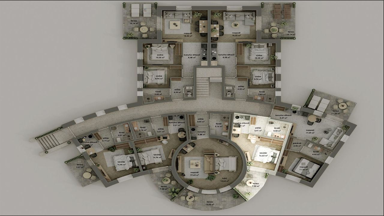 Apartamento en Zalacsány, Hungría, 34 m² - imagen 9