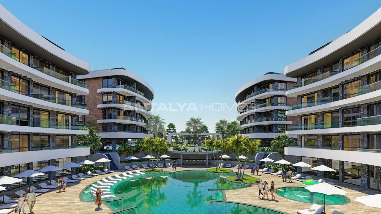 Apartamento en Alanya, Turquia, 60 m² - imagen 1