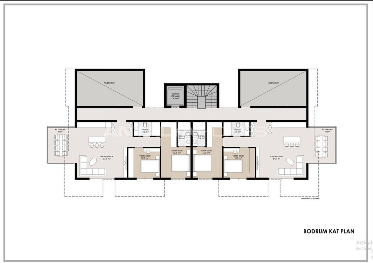 Appartamenti a Alanya, Turchia, 141 m² - foto 10