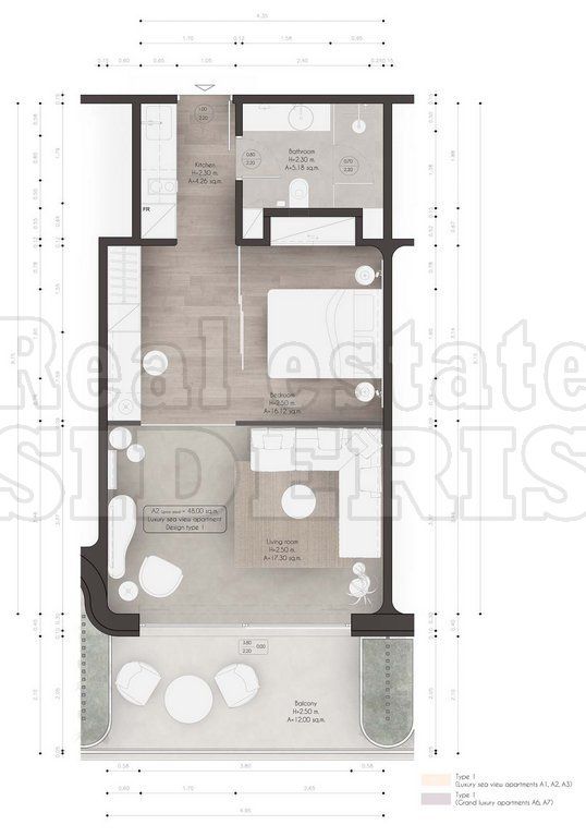 Apartment in Loutraki, Griechenland, 47 m² - Foto 14