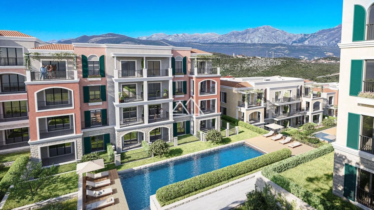 Apartment in Halbinsel Luštica, Montenegro, 71 m² - Foto 1