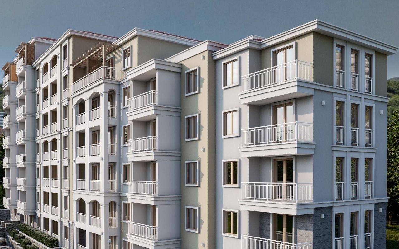 Piso en Budva, Montenegro, 134.32 m² - imagen 1