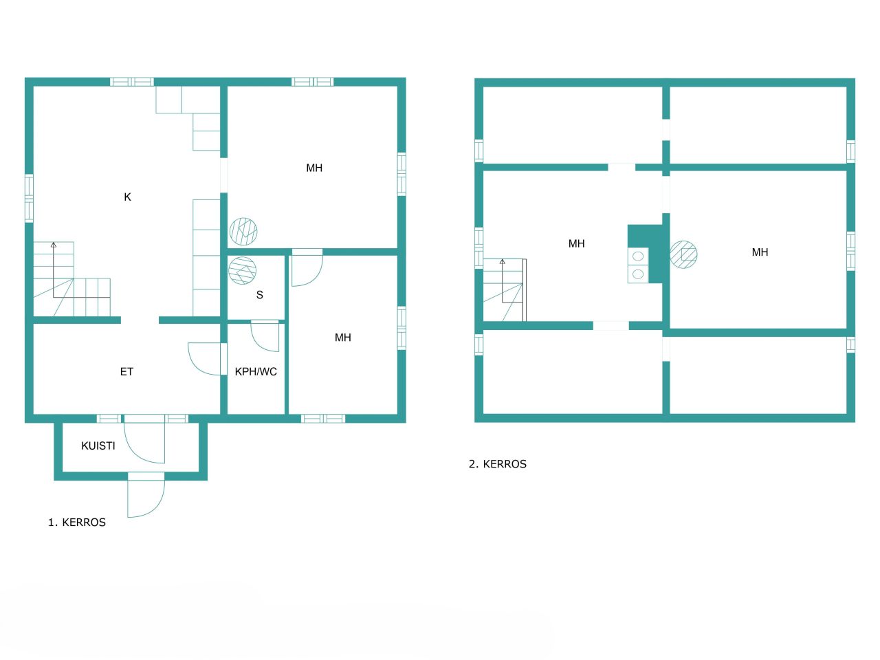 Haus in Ahtari, Finnland, 83 m² - Foto 2