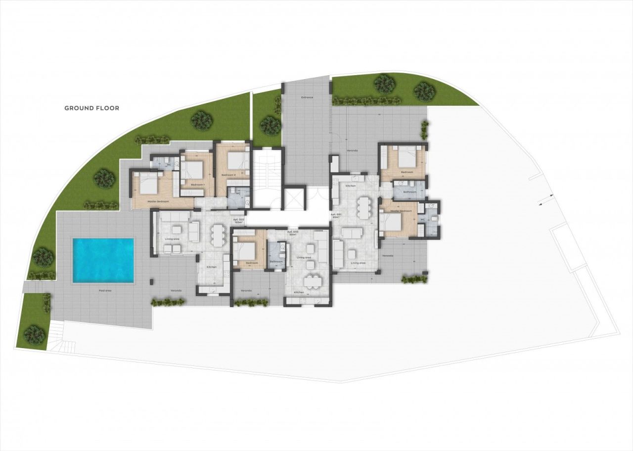 Apartment in Limassol, Cyprus, 109 m² - picture 17