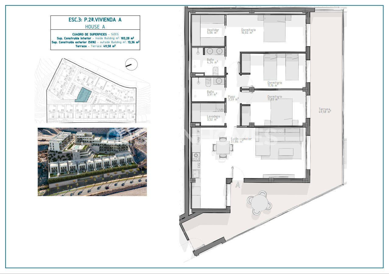 Apartment Águilas, Spanien, 81 m² - Foto 10