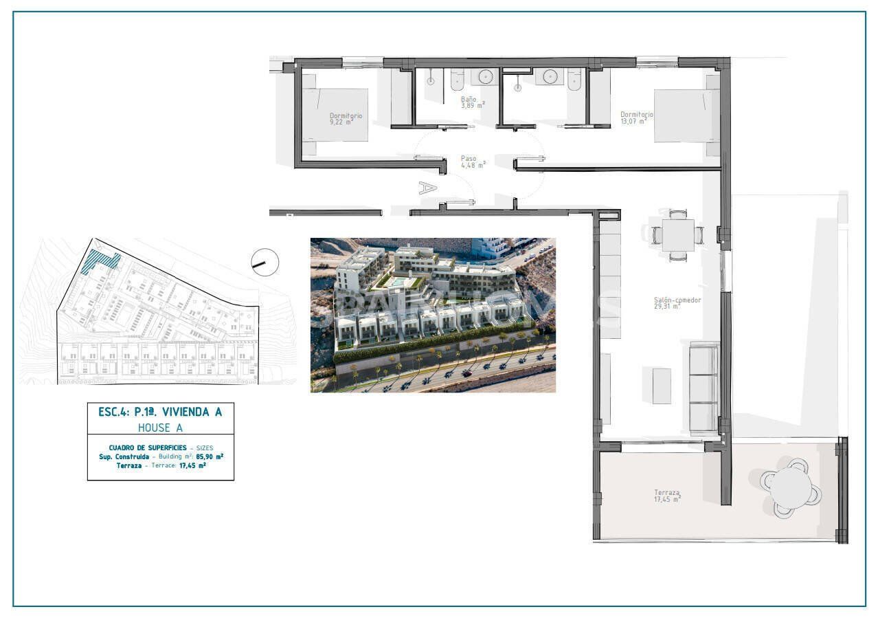 Apartment Águilas, Spanien, 81 m² - Foto 12