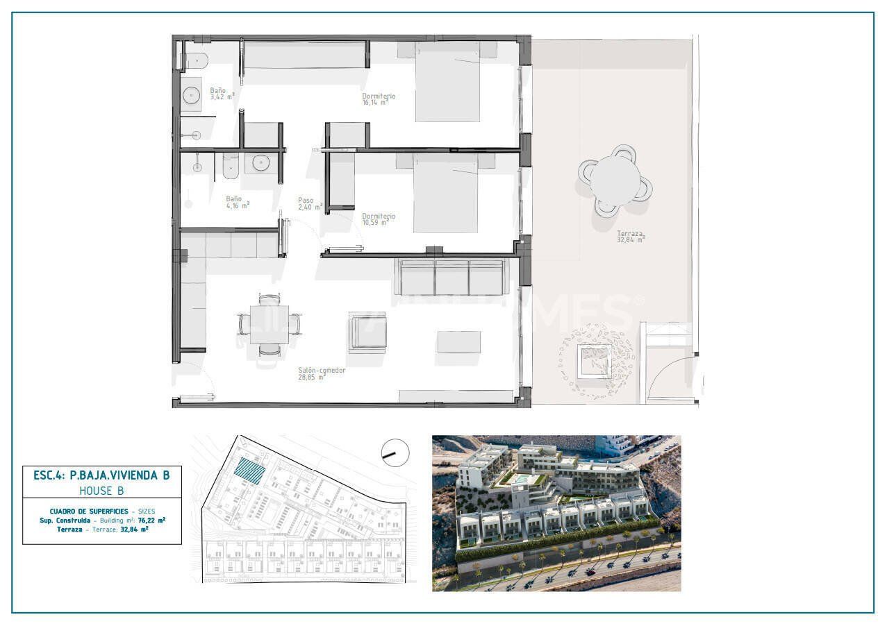 Apartment Águilas, Spanien, 81 m² - Foto 14