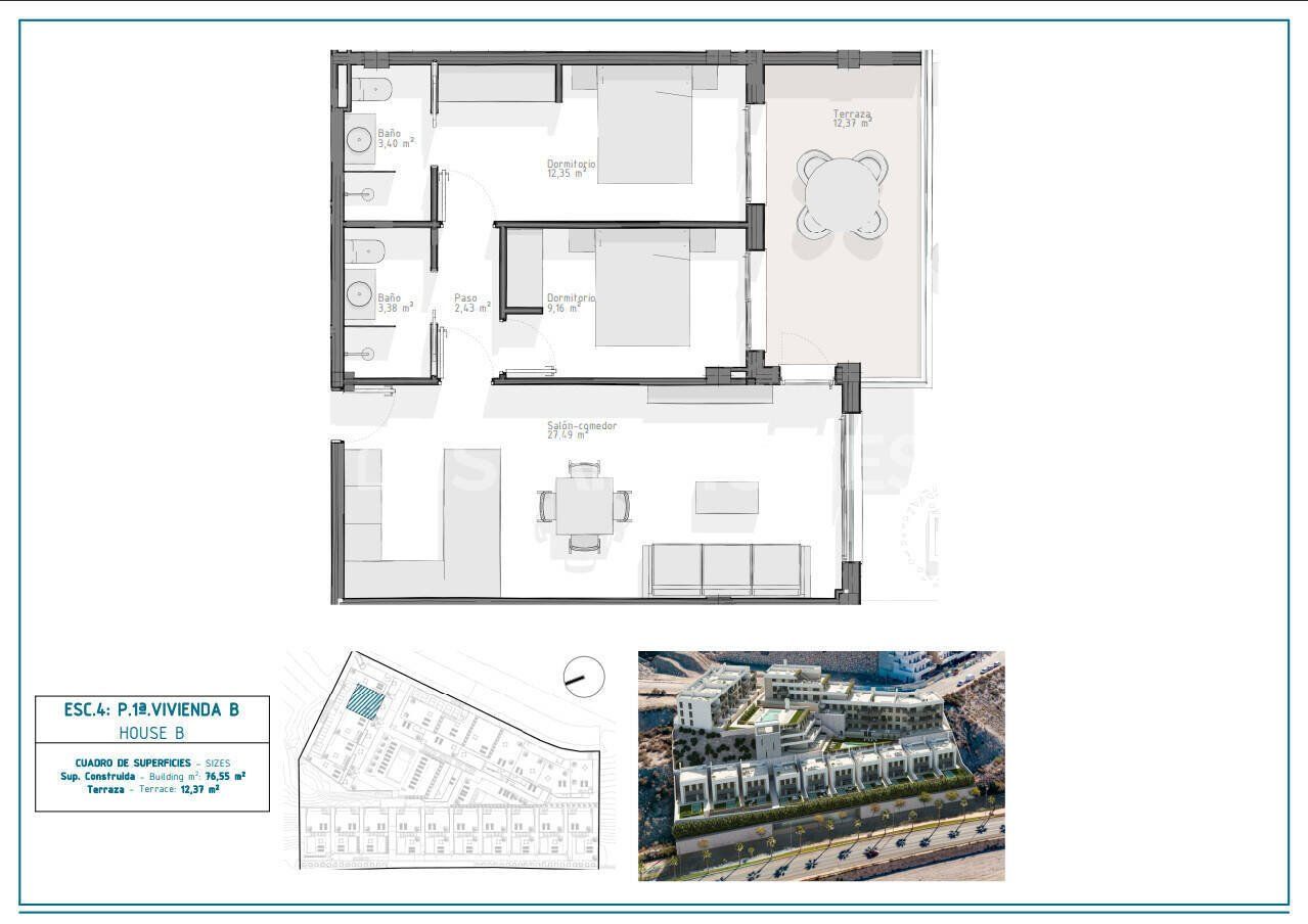 Appartamenti Águilas, Spagna, 110 m² - foto 15