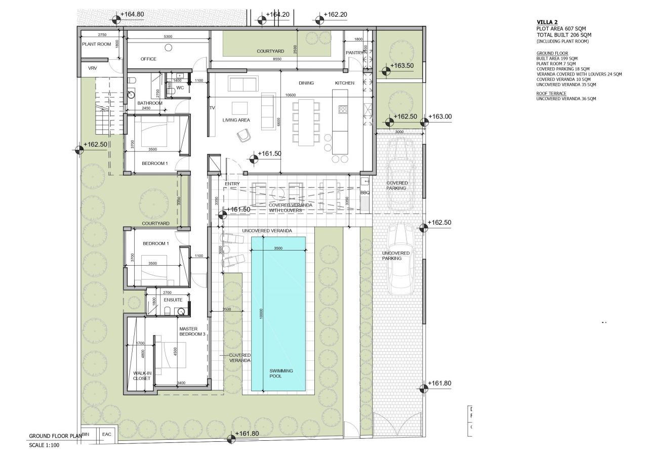 Villa in Paphos, Zypern, 199 m² - Foto 7
