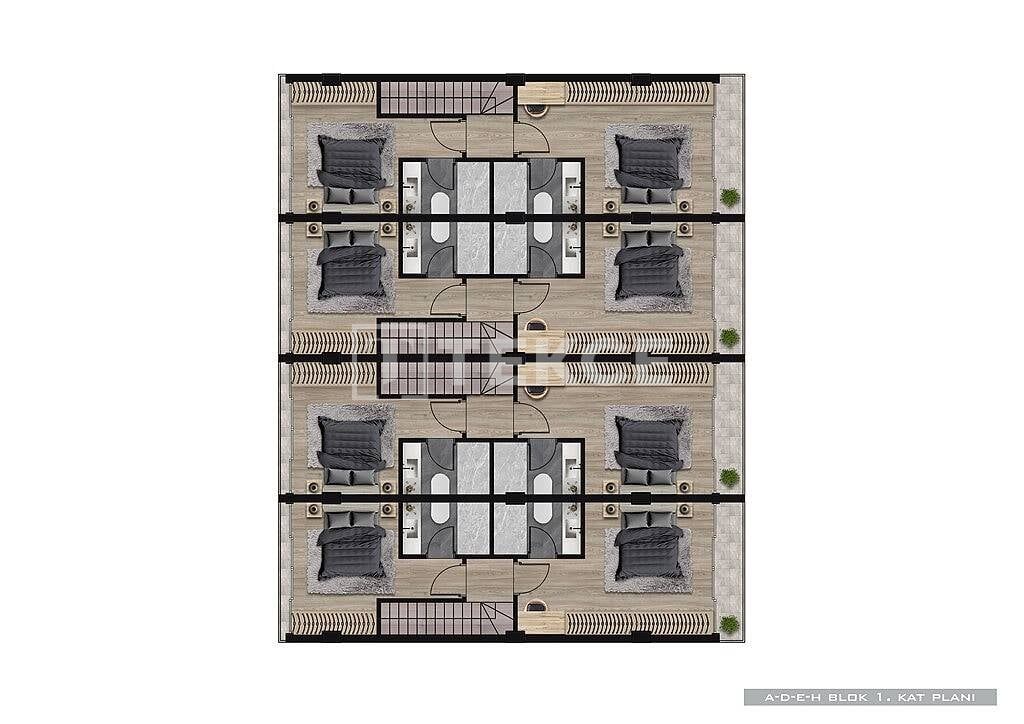 Ático en Alanya, Turquia, 115 m² - imagen 15