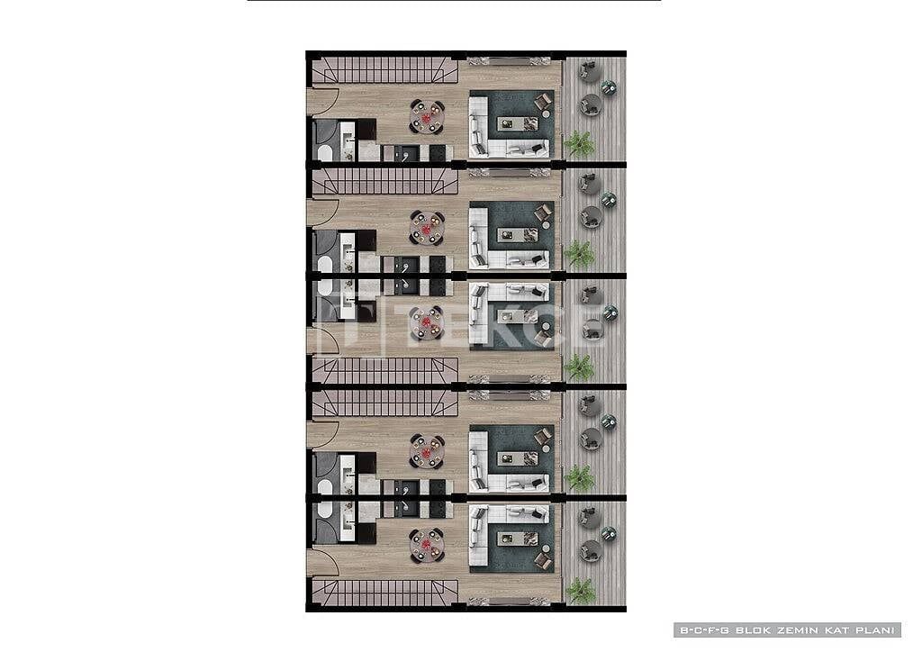 Ático en Alanya, Turquia, 115 m² - imagen 18