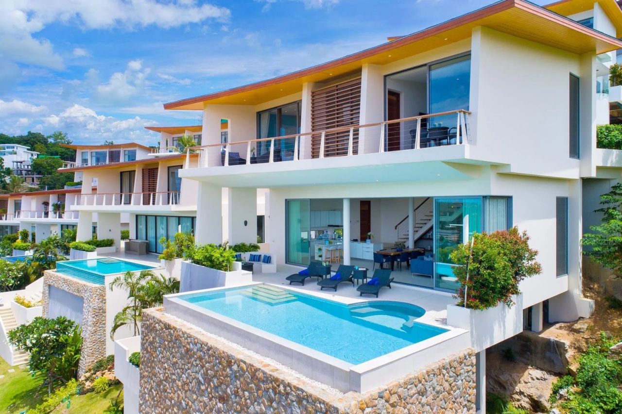 Villa en Ko Samui, Tailandia, 368 m² - imagen 1
