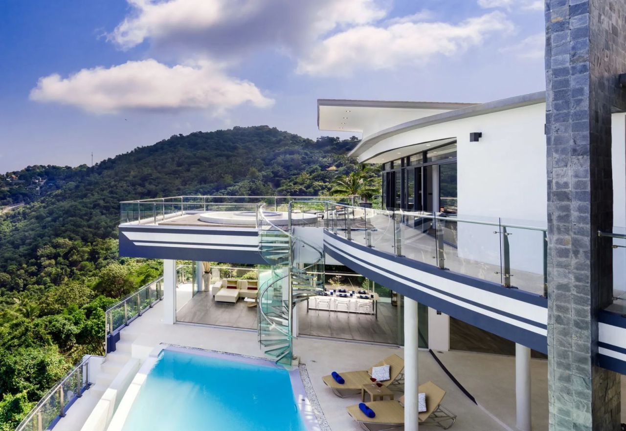 Villa en Ko Samui, Tailandia, 728 m² - imagen 1