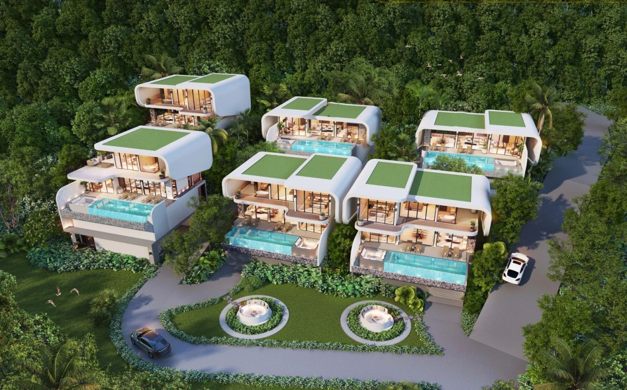 Villa en Ko Samui, Tailandia, 695 m² - imagen 1