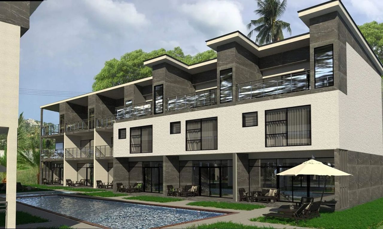 Casa adosada en Ko Samui, Tailandia, 165 m² - imagen 1