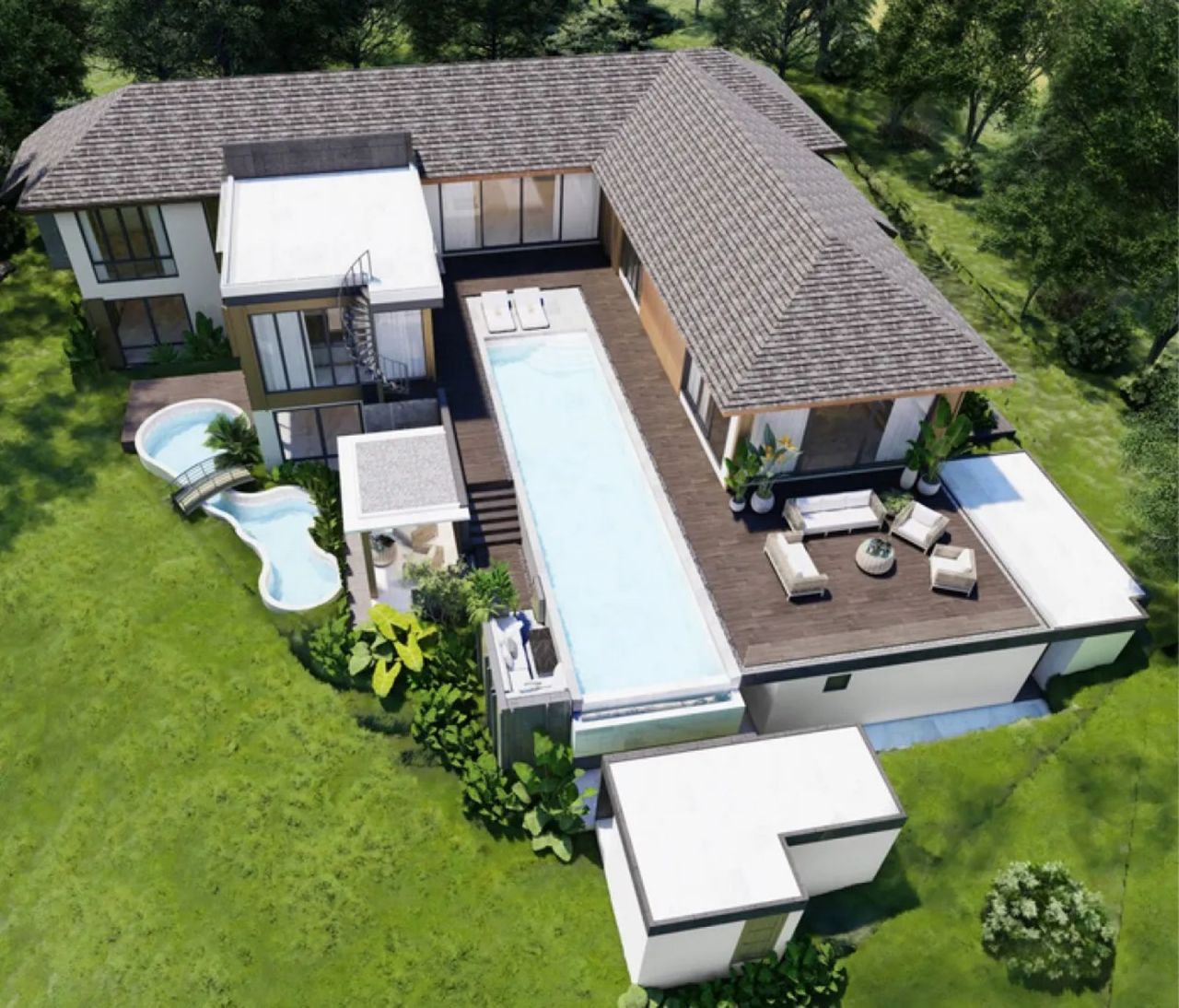 Villa en Phuket, Tailandia, 550 m² - imagen 2