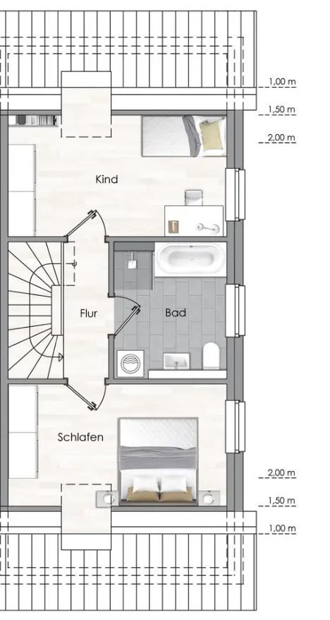 Piso en Velbert, Alemania, 109 m² - imagen 5