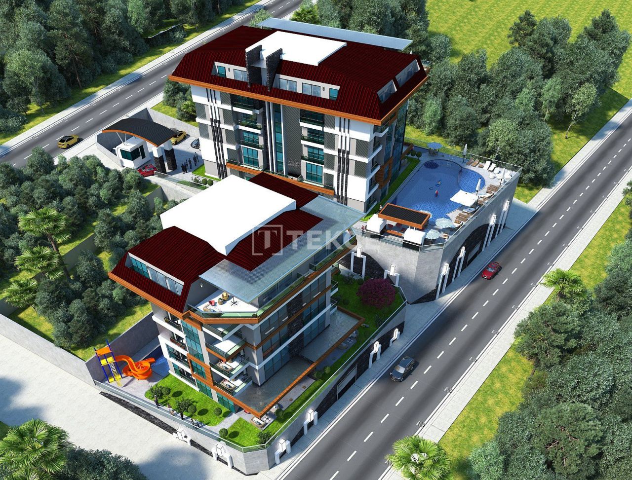 Ático en Alanya, Turquia, 236 m² - imagen 1